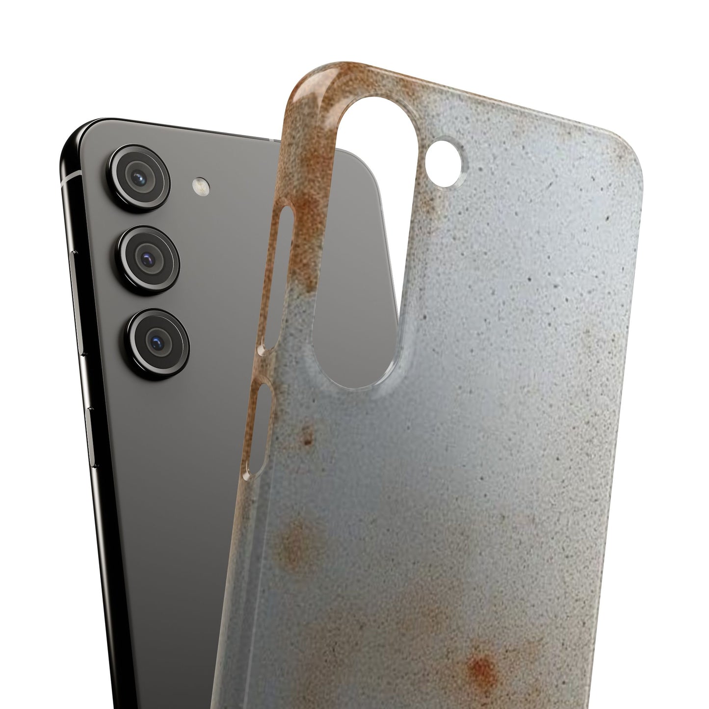 Old Steel Finish Design Samsung Snap Case