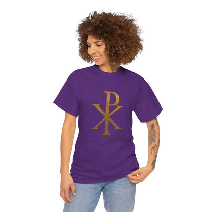 Chi Rho (Gold) - Women's Christian T-Shirt