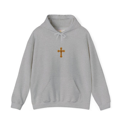 He Is Risen - Women's Christian Hoodie (Dark Lettering)