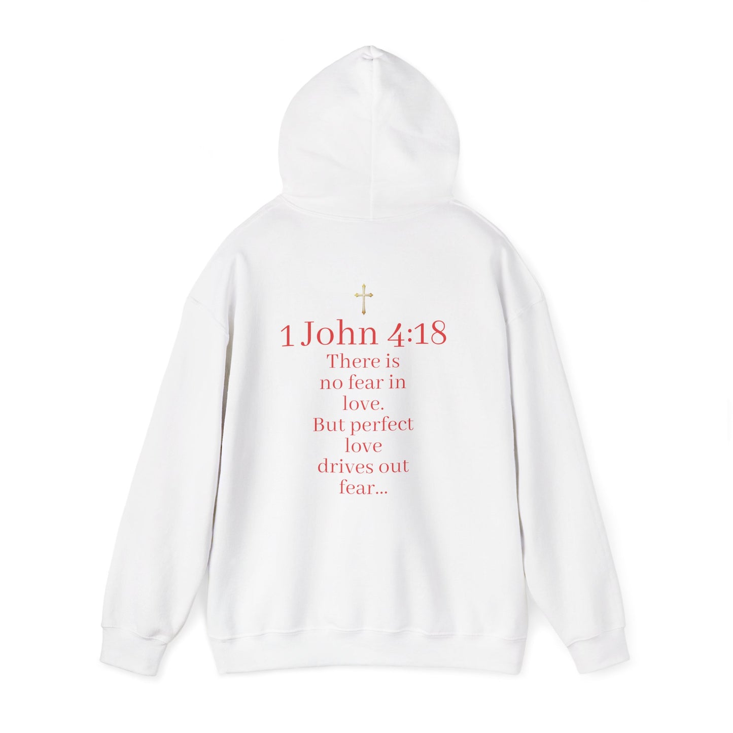 Fearless Love Men’s Hoodie – Stand Strong in Faith