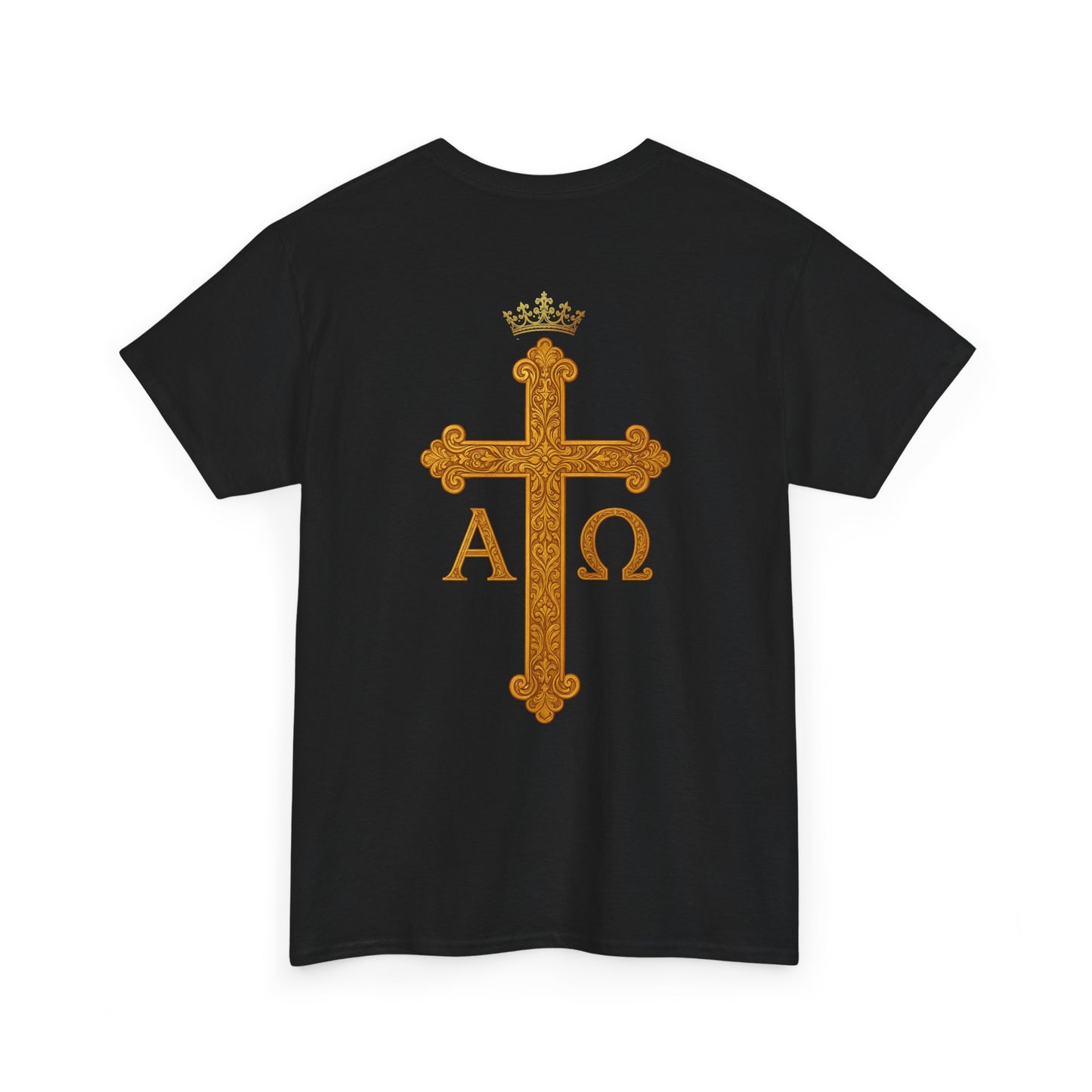 Christ Is King – Lion & Cross Men’s Christian Tee