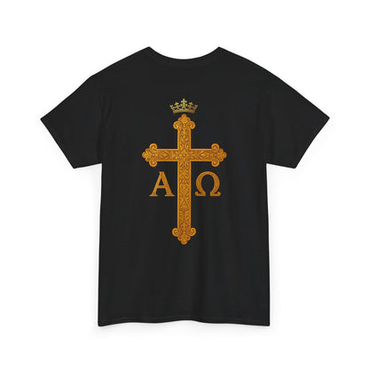 Christ Is King – Lion & Cross Men’s Christian Tee