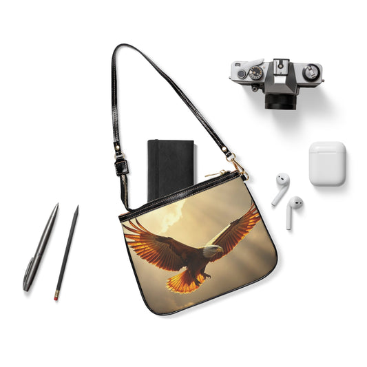 Morning Glory Eagle Shoulder Purse