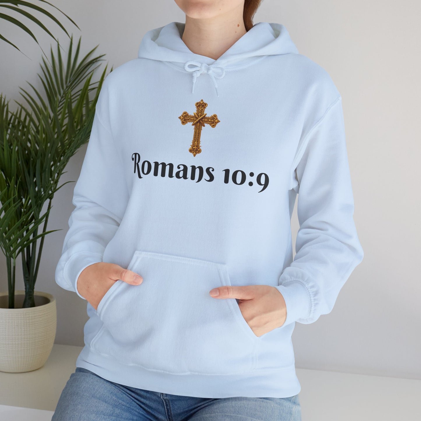Jesus Is Lord Christian Hoodie – Women’s Bold Faith Streetwear (Dark Lettering)