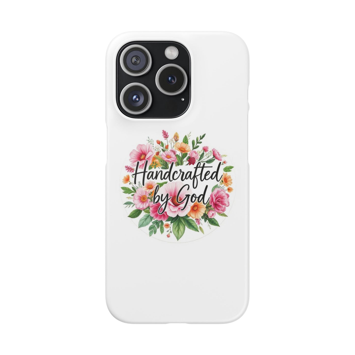 Handcrafted by God Snap Case for iPhone – Fearfully & Wonderfully Made