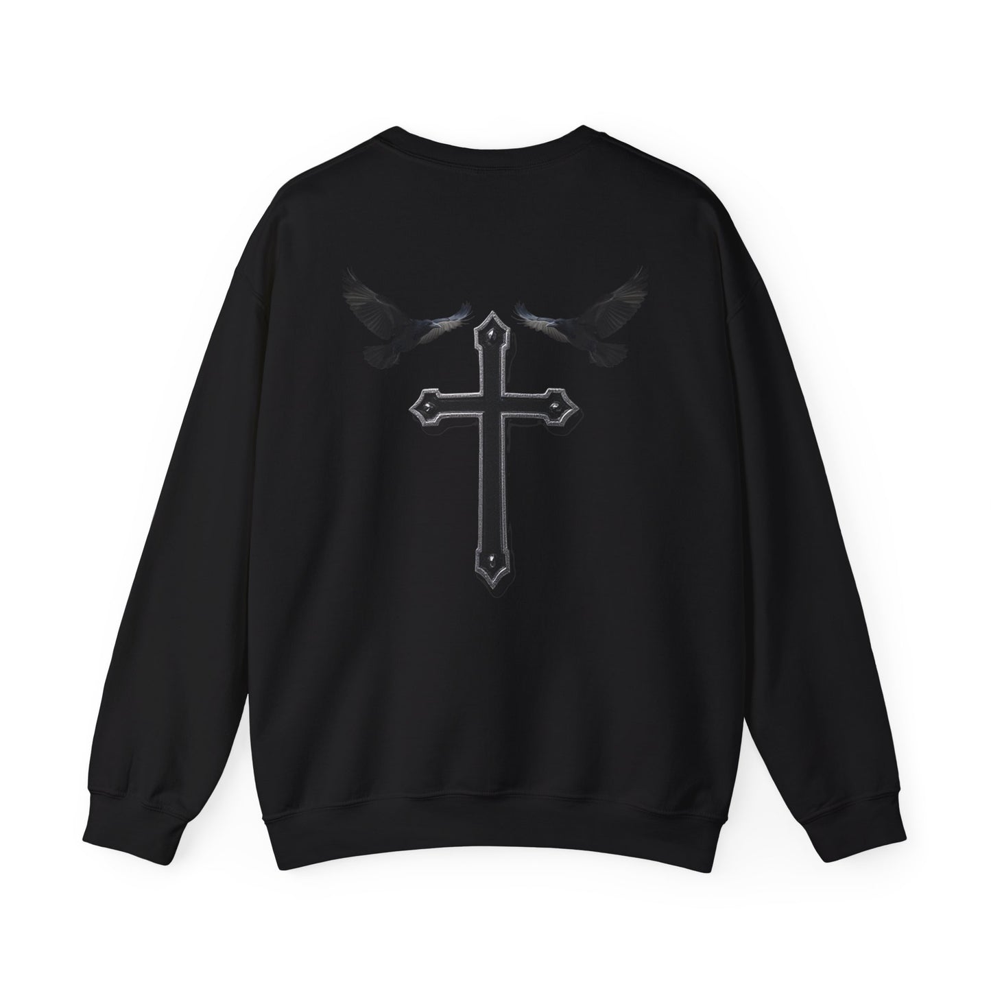God’s Grace: Cross & Ravens Women's Sweatshirt