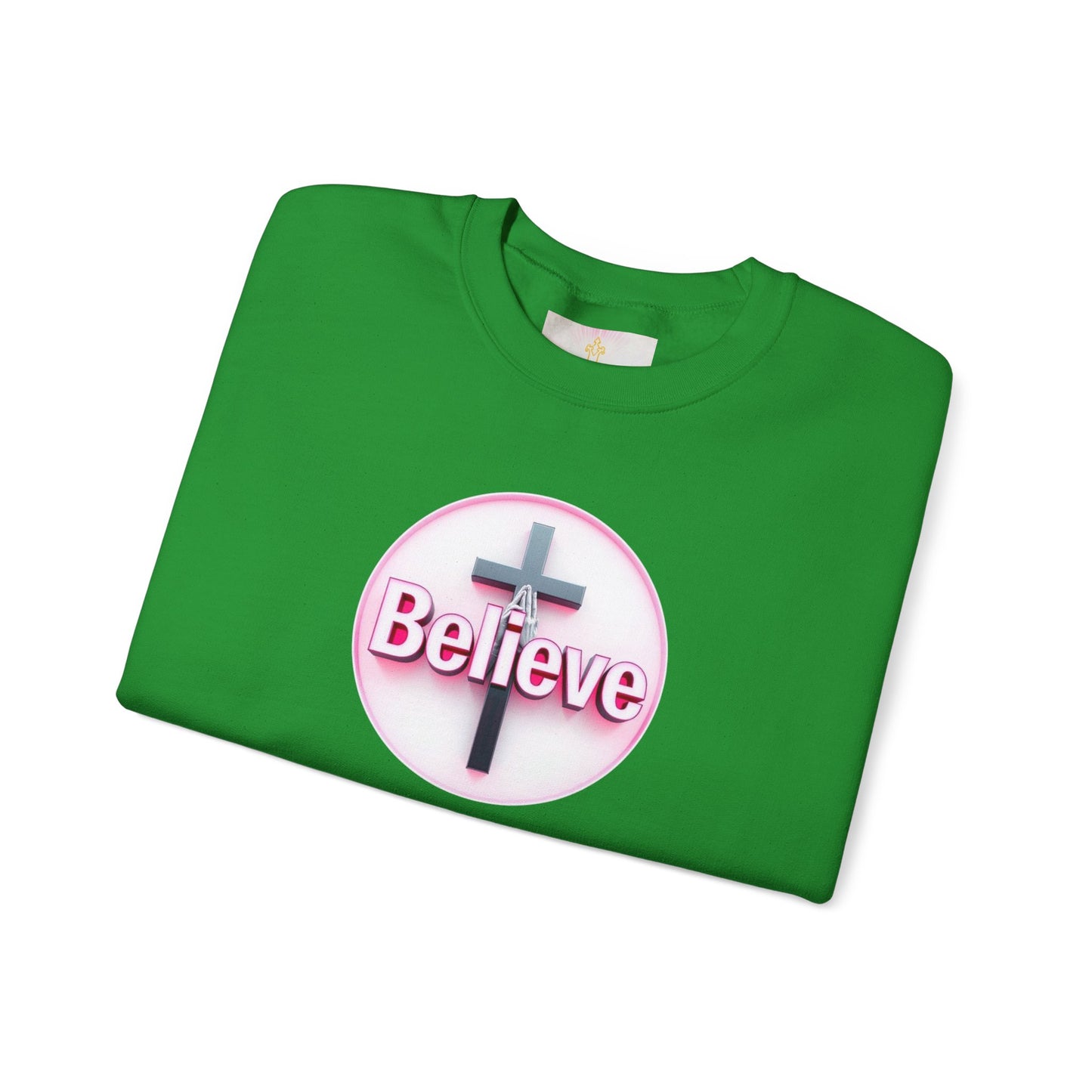 Believe | Women’s Christian Sweatshirt with John 11:40