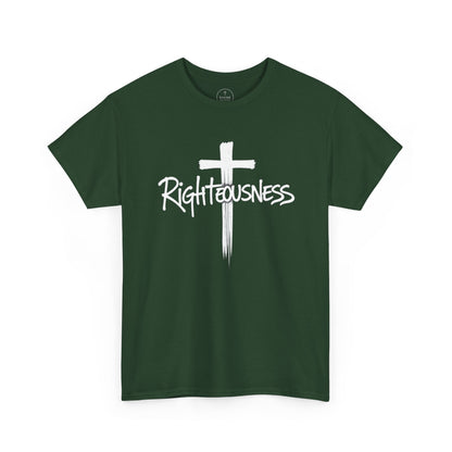 Righteousness - Christian Men's T-Shirt (Dark Colors)