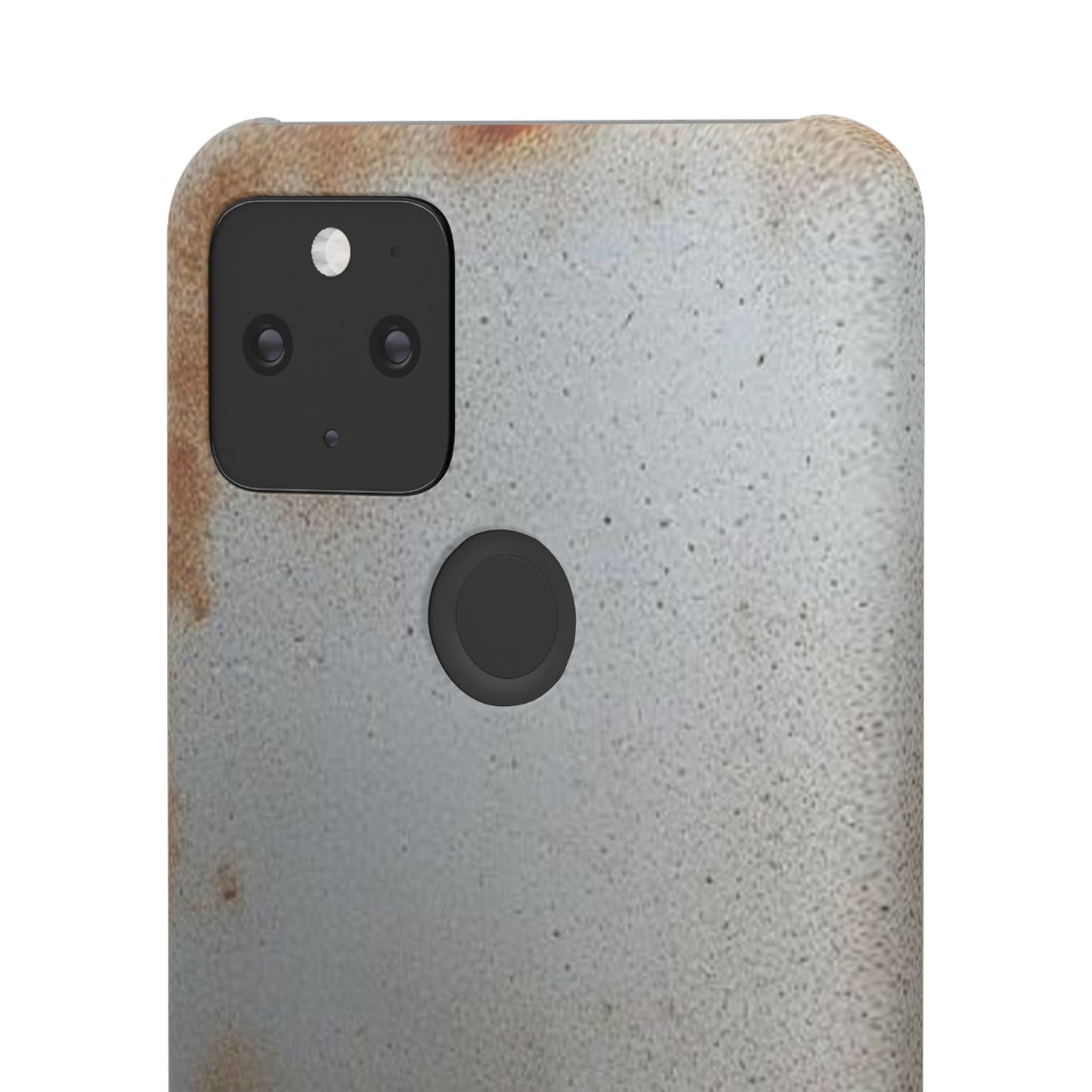 Google Pixel 5 Snap Case – Old Steel Finish Design