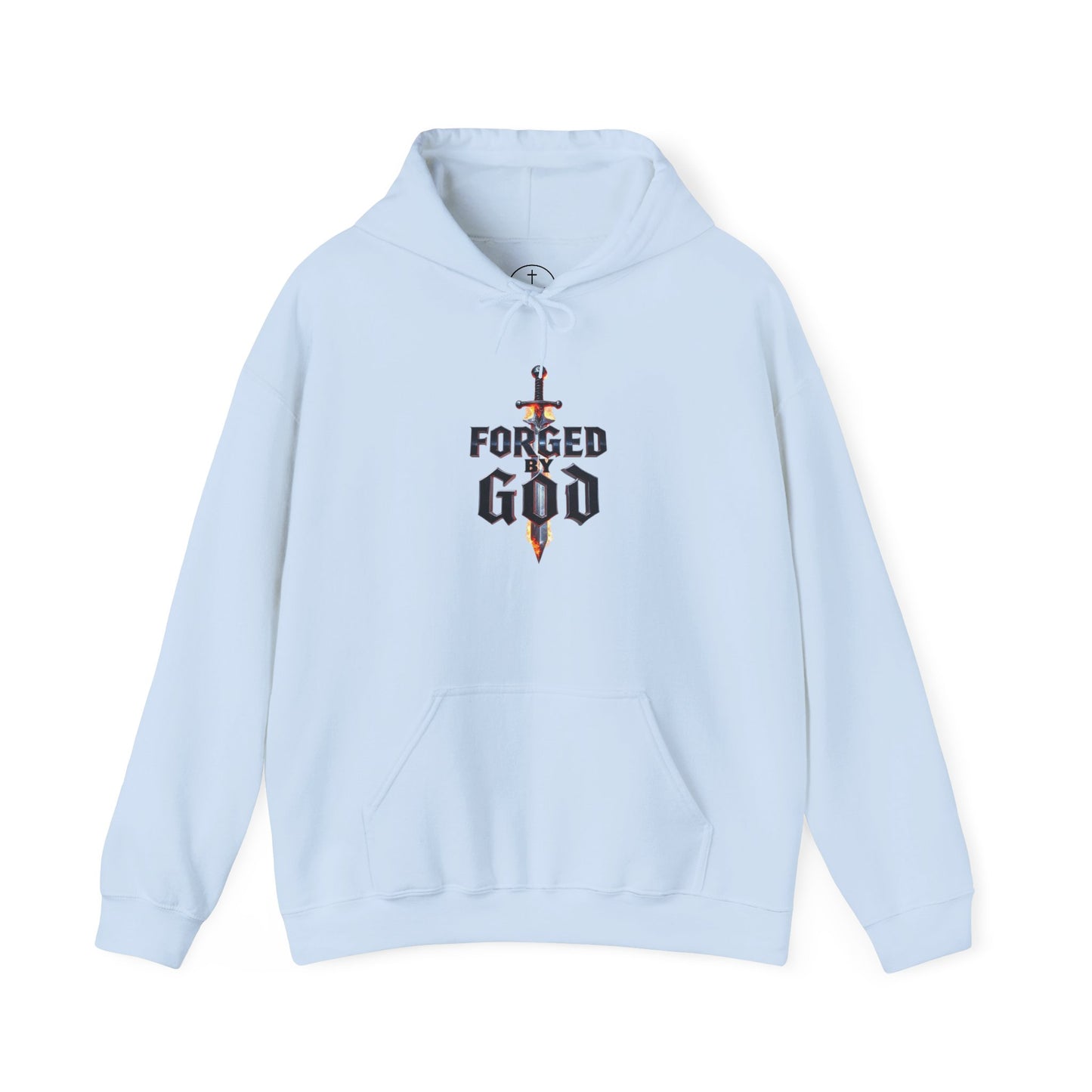 Forged by God Men’s Christian Hoodie