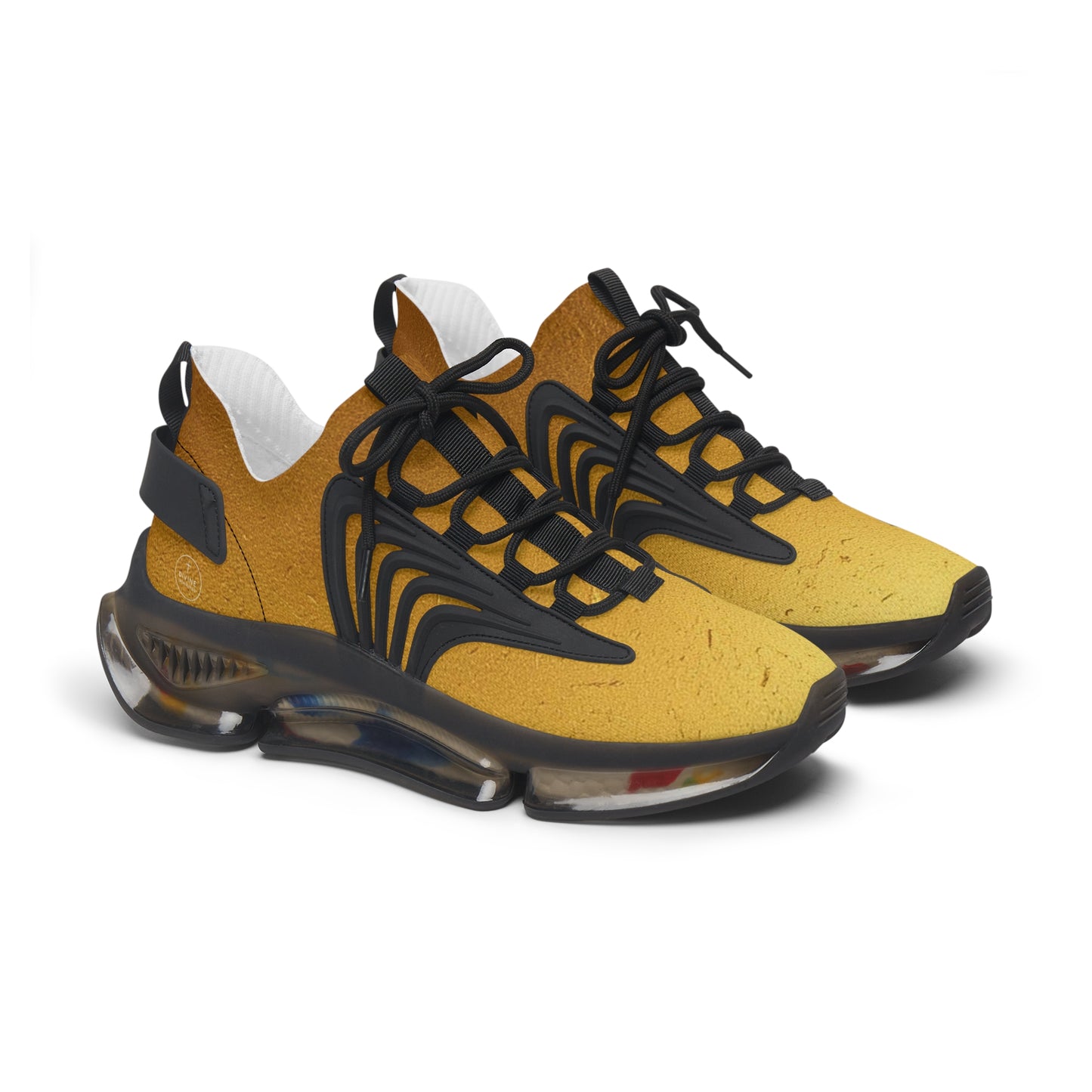 Men’s Molten Gold Sneakers – Shine with Strength