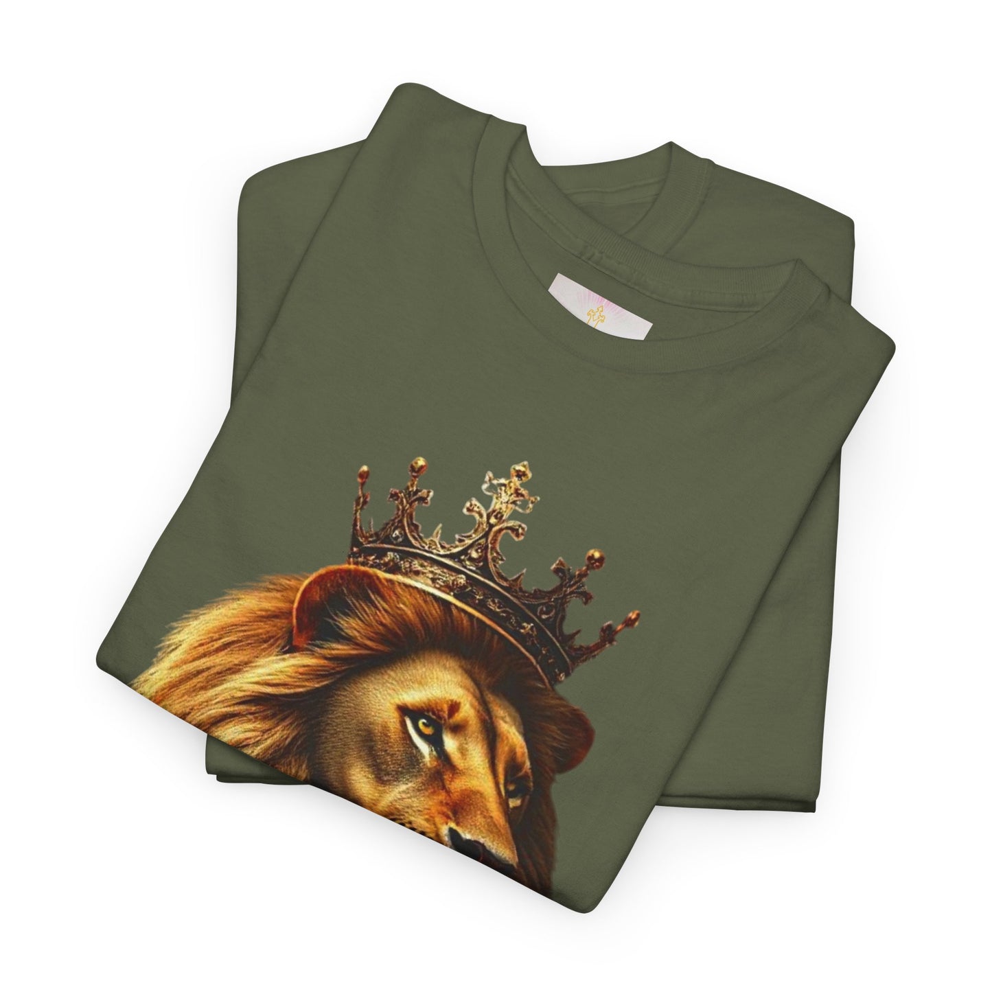 Christ Is King – Lion & Cross Women’s Christian Tee