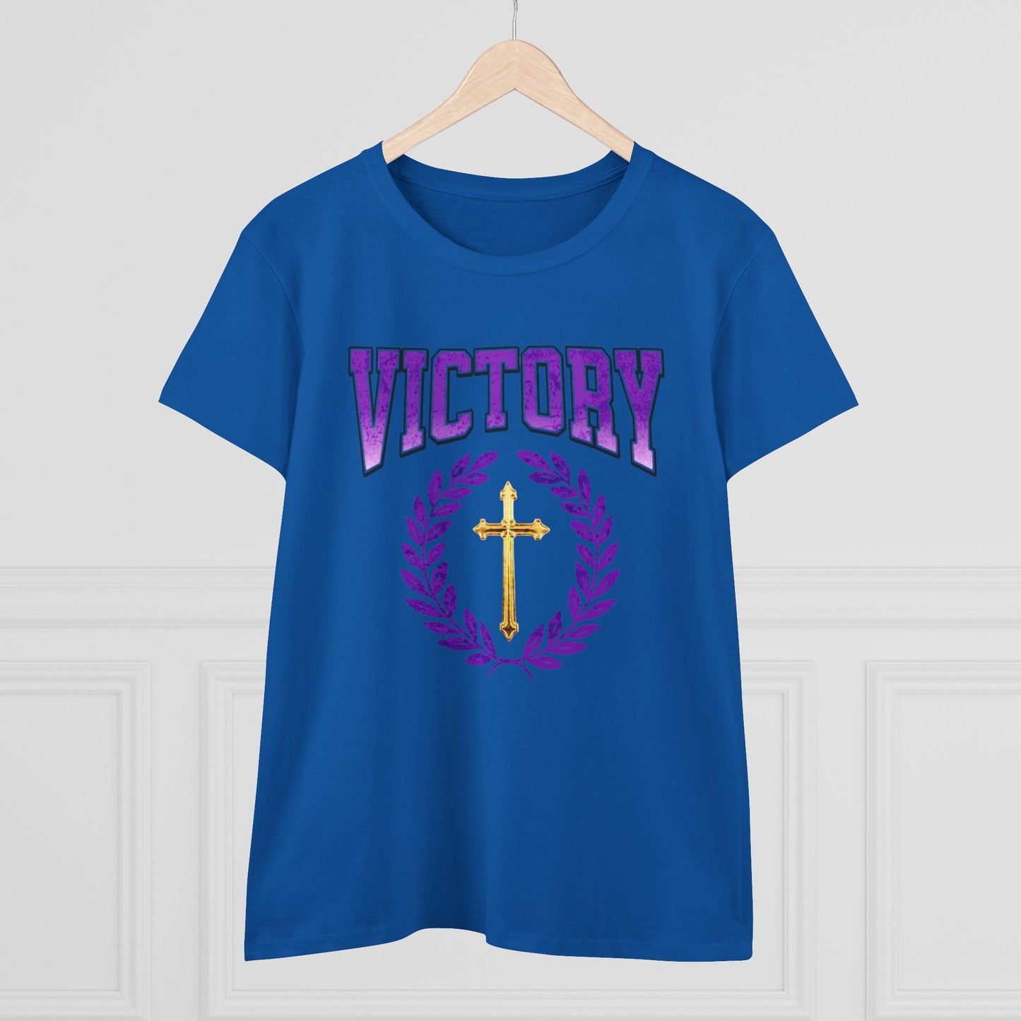 Divine Victory Women’s Tee – Victory in Every Step