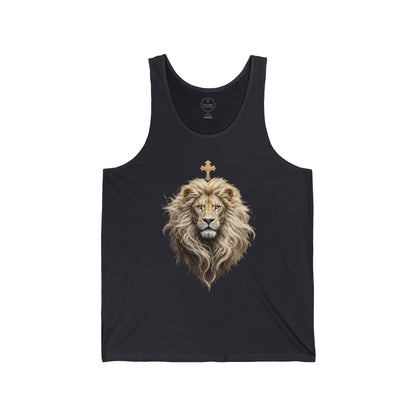 Christ is King (Lion of Judah) - Women's Christian Tank Top