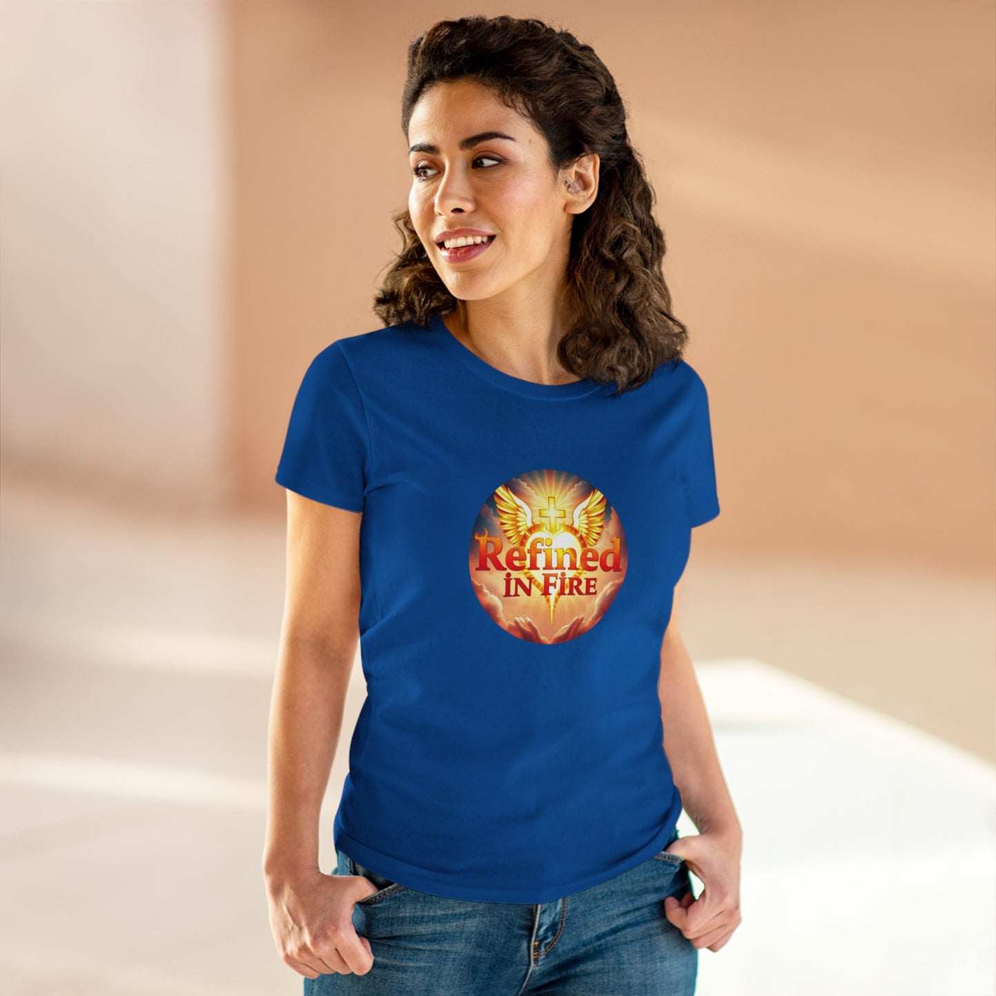 Refined in Fire – Women’s Tee of Inner Strength