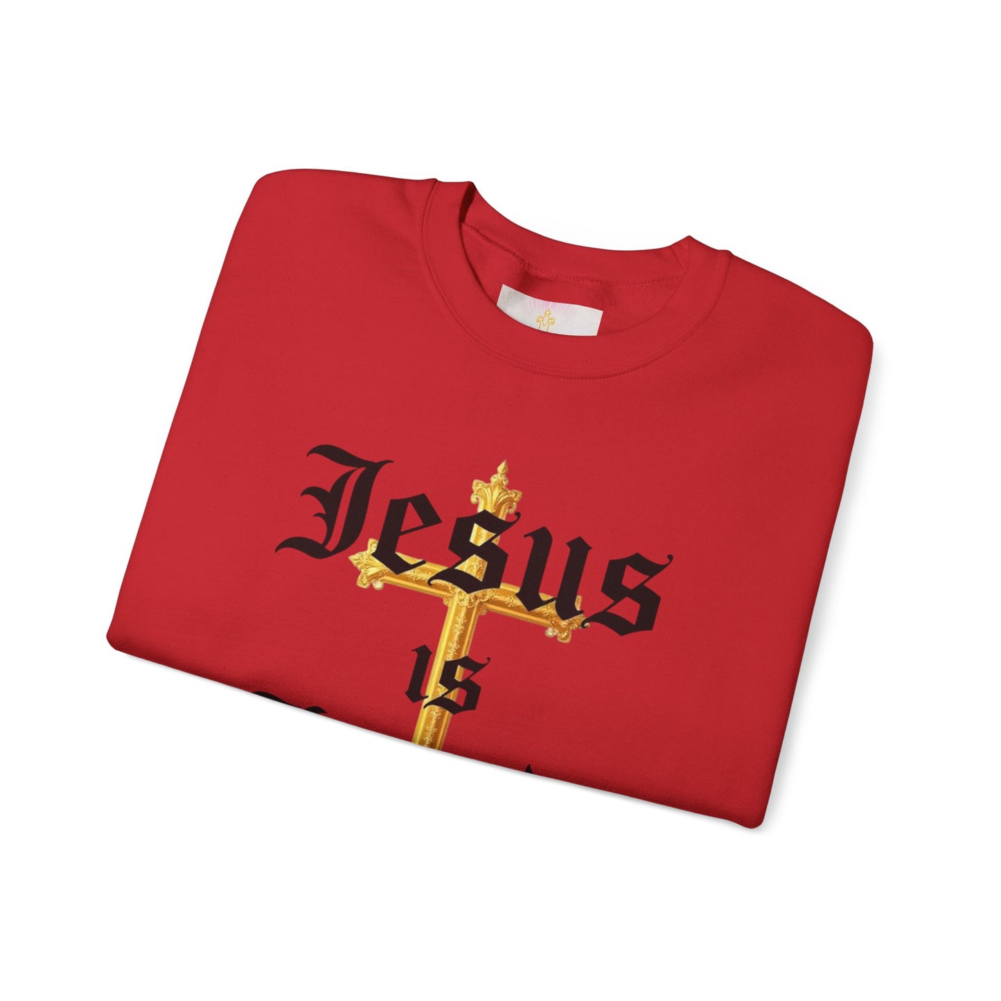 Women’s “Jesus is Lord” Christian Sweatshirt – Faith Statement Pullover