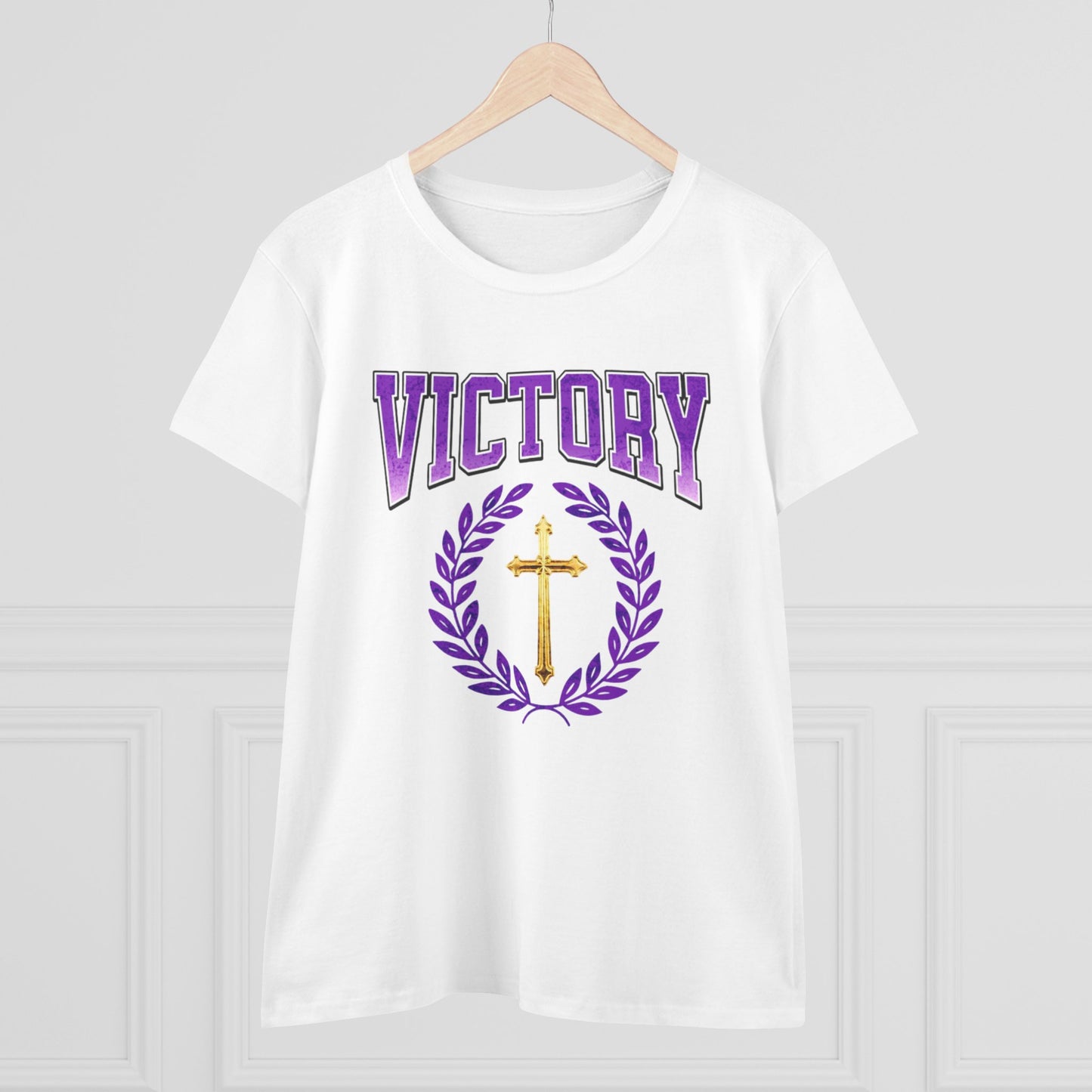 Divine Victory Women’s Tee – Victory in Every Step