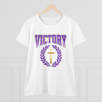 Divine Victory Women’s Tee – Victory in Every Step