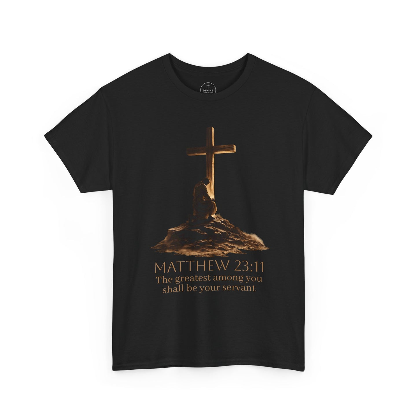 Humble Servant - Men's Christian T-Shirt (Front Design)