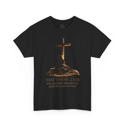 Humble Servant - Men's Christian T-Shirt (Front Design)