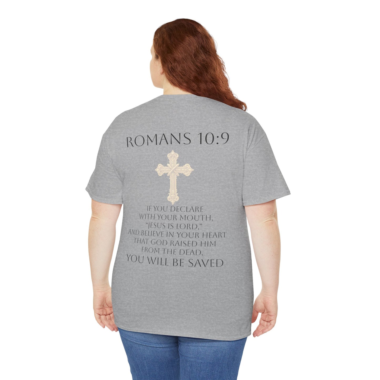 Jesus is Lord - Christian Women's Tee (Black Lettering)