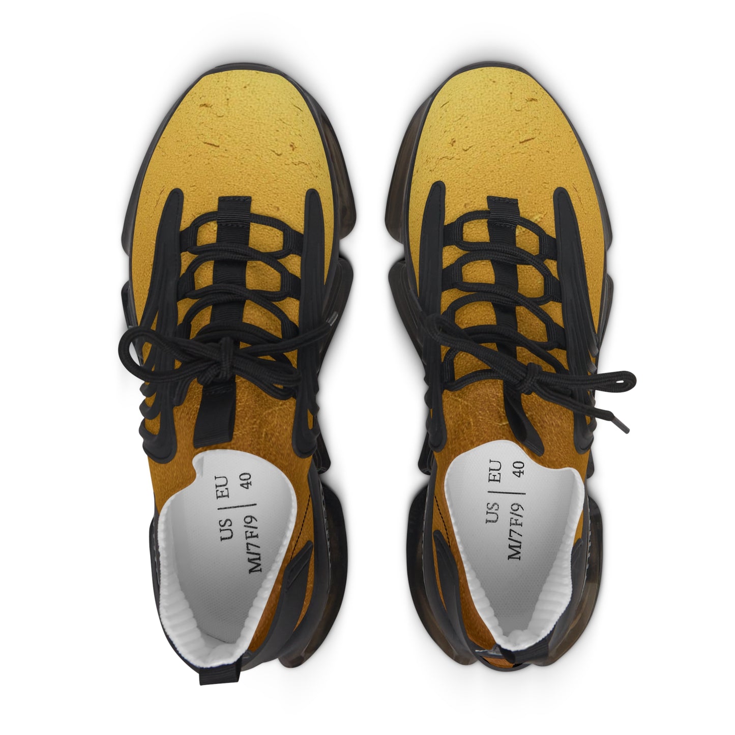 Men’s Molten Gold Sneakers – Shine with Strength
