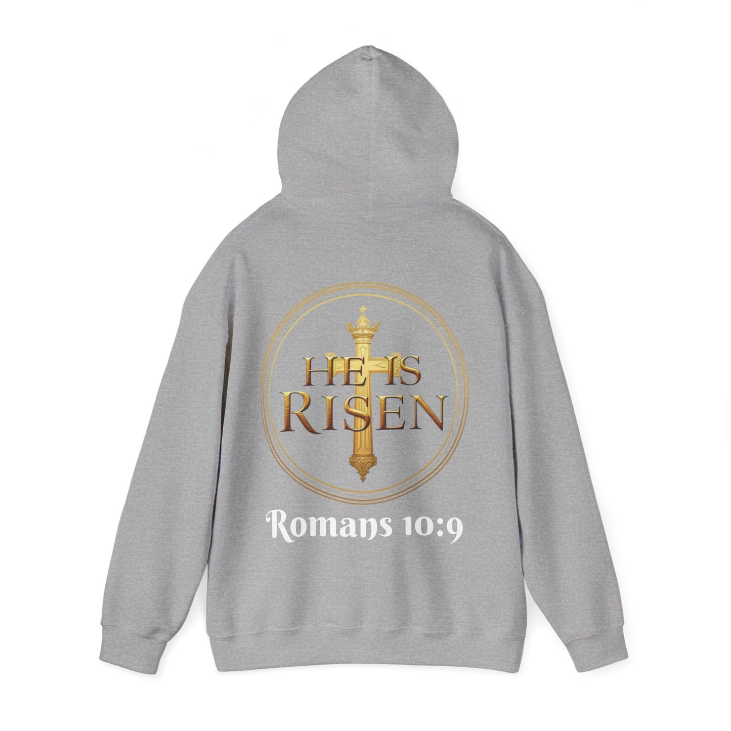 Bold Faith Men’s Hoodie – Celebrate He Is Risen