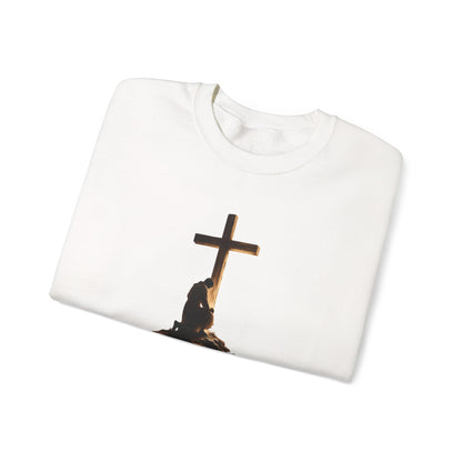 Humble Servant - Men's Christian Sweatshirt (Front Design)