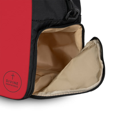 Eternal Victory Fitness Bag in Red – Alpha & Omega
