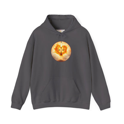 Women’s Sacred Heart Hoodie – Faith-Inspired Spiritual Pullover
