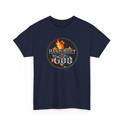 Hand Built By God - Men's Christian T-Shirt