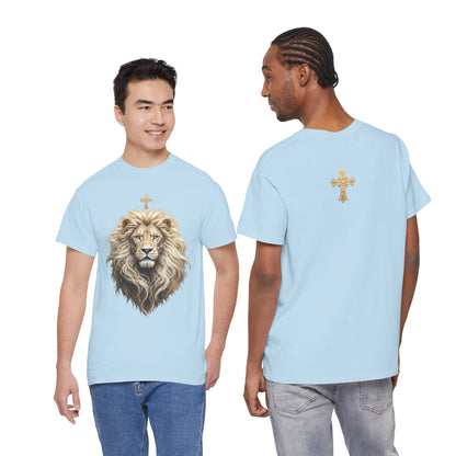 Christ the King (Lion of Judah) — Men's Christian T-Shirt