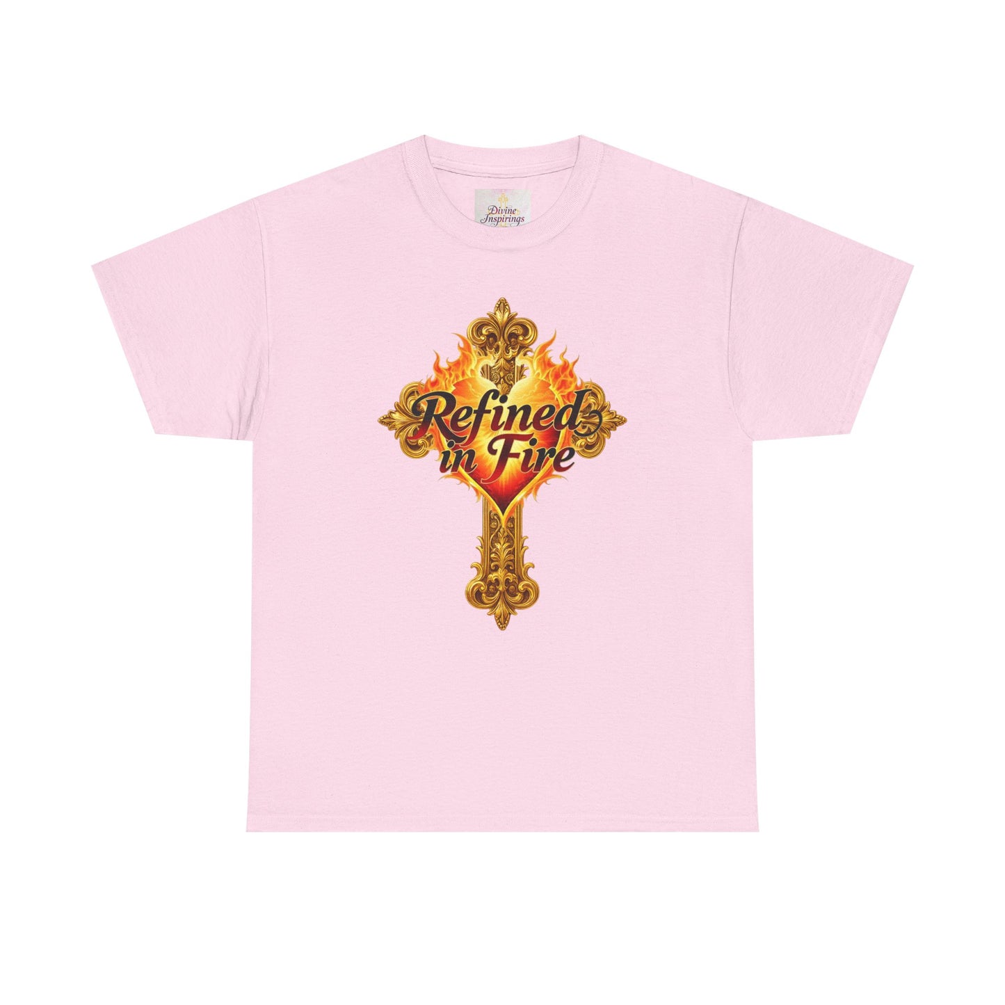 Refined in Fire — Women's Ornate Christian T-Shirt