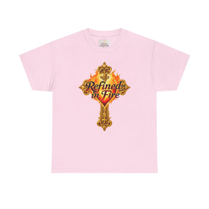 Refined in Fire — Women's Ornate Christian T-Shirt