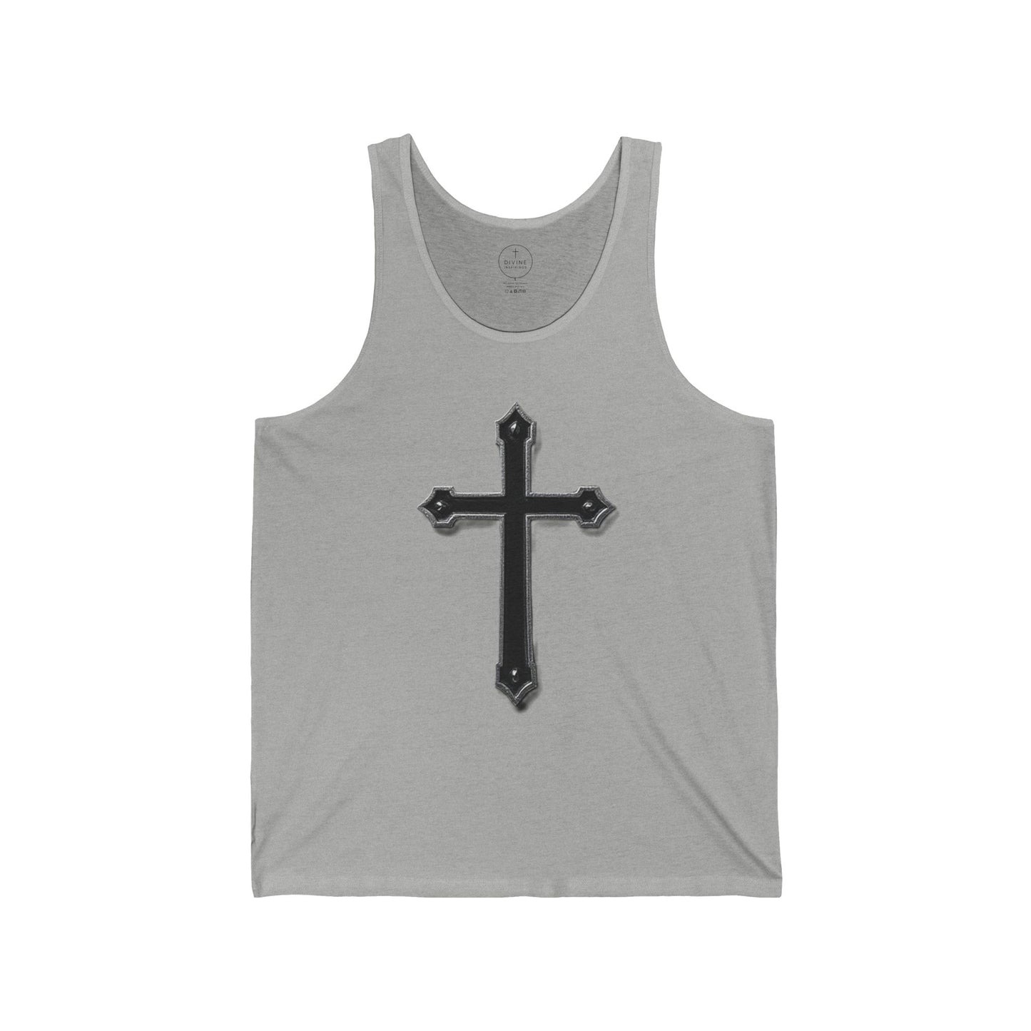 Warrior’s Black Cross - Men’s Christian Tank Top