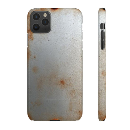 Old Steel Finish iPhone Snap Case