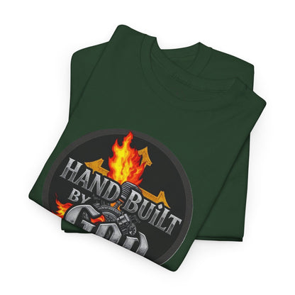 Hand Built By God - Men's Christian T-Shirt