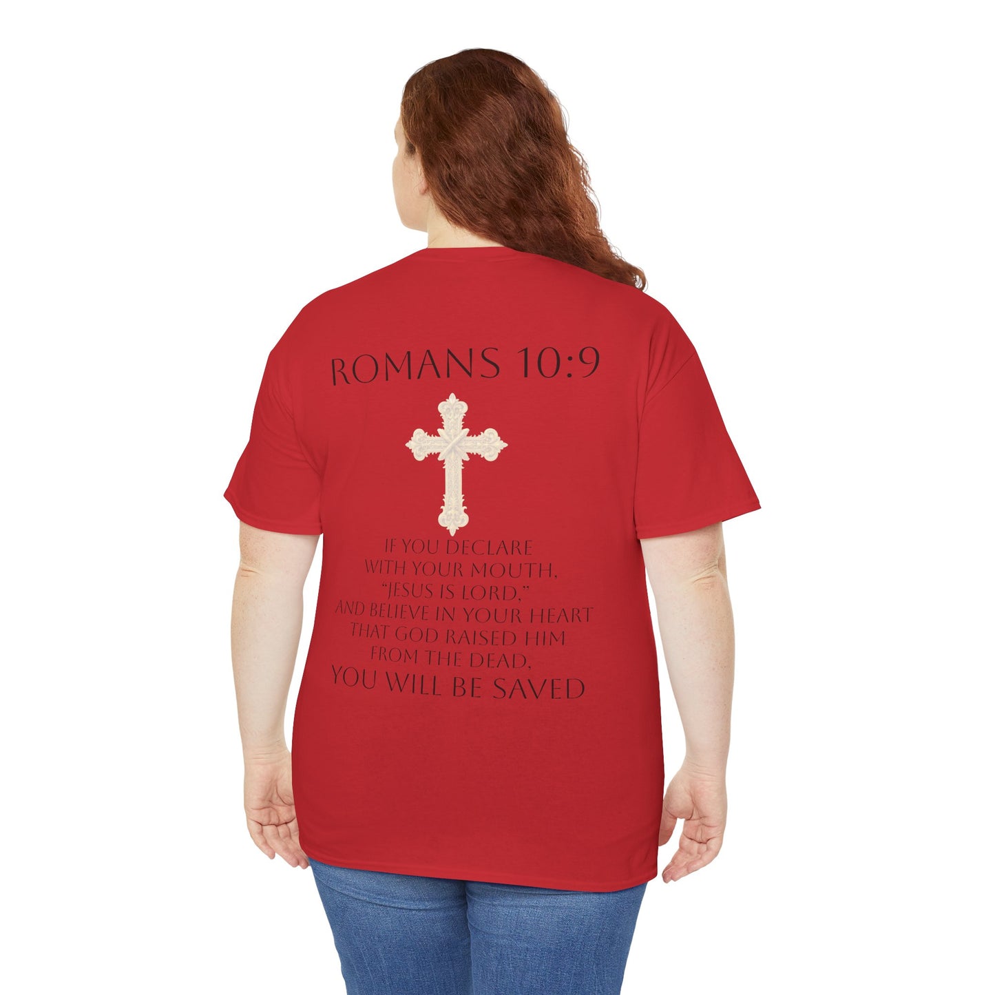 Jesus is Lord - Christian Women's Tee (Black Lettering)