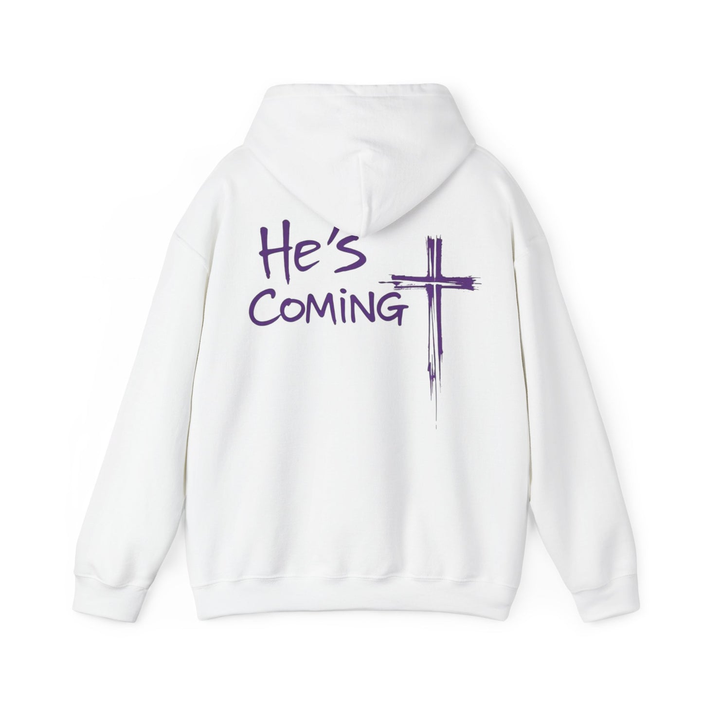 Awaiting Glory – "He's Coming" Women's Christian Hoodie