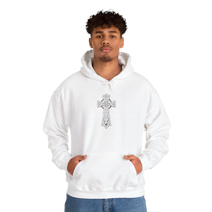 Celtic Courage | Men’s Celtic Cross Hoodie