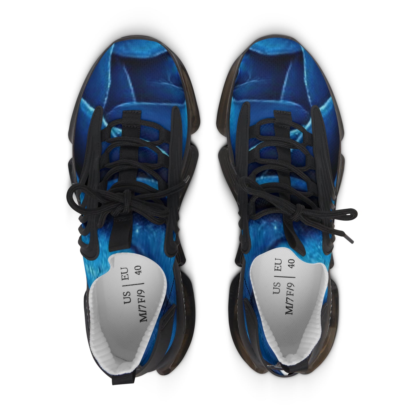 Azure Strength – Men’s Faith-Inspired Sneakers