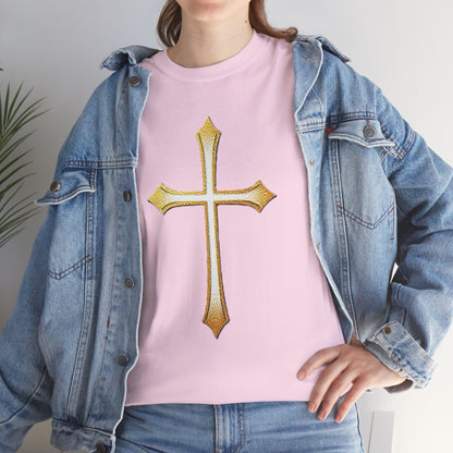 Gold Cross Tee – Women's Christian Apparel