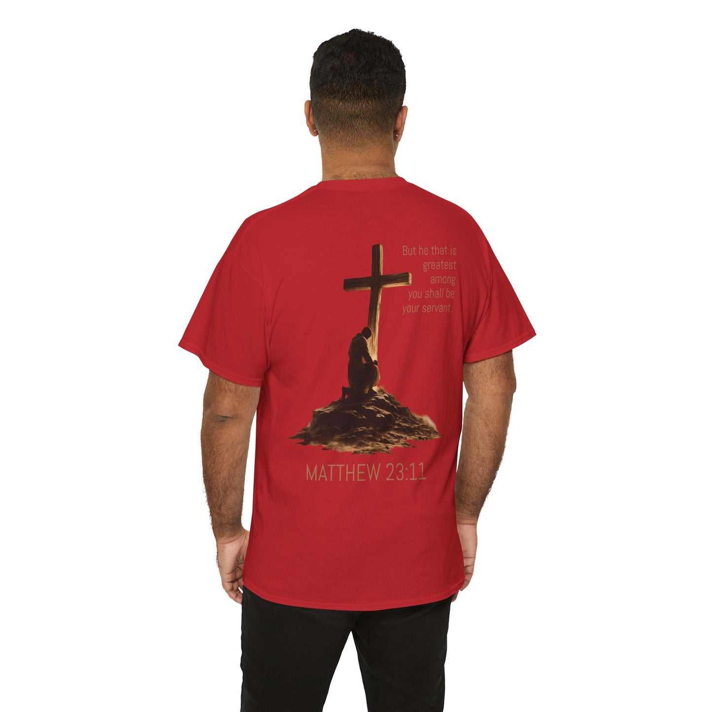 Humble Servant - Christian Men's T-Shirt