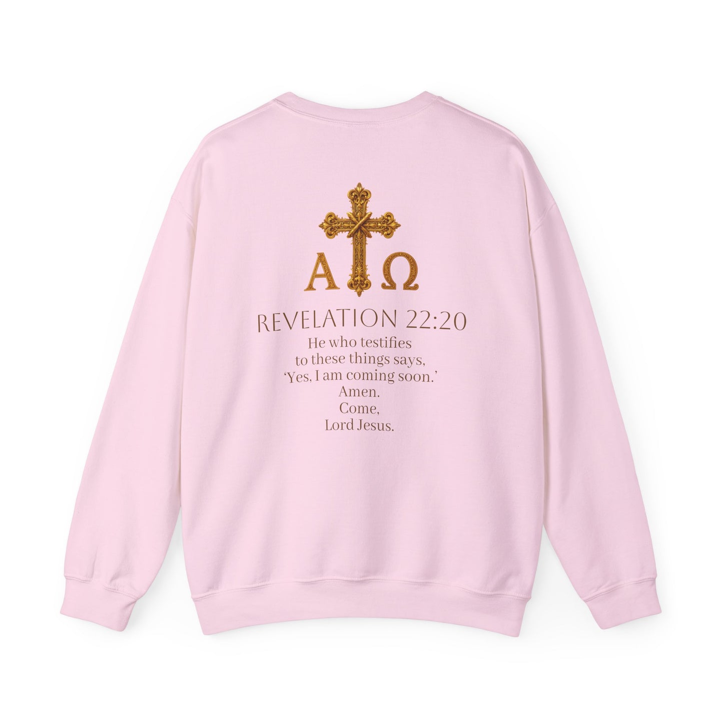 “Soon” Cross Women’s Sweatshirt – Wrapped in Hope