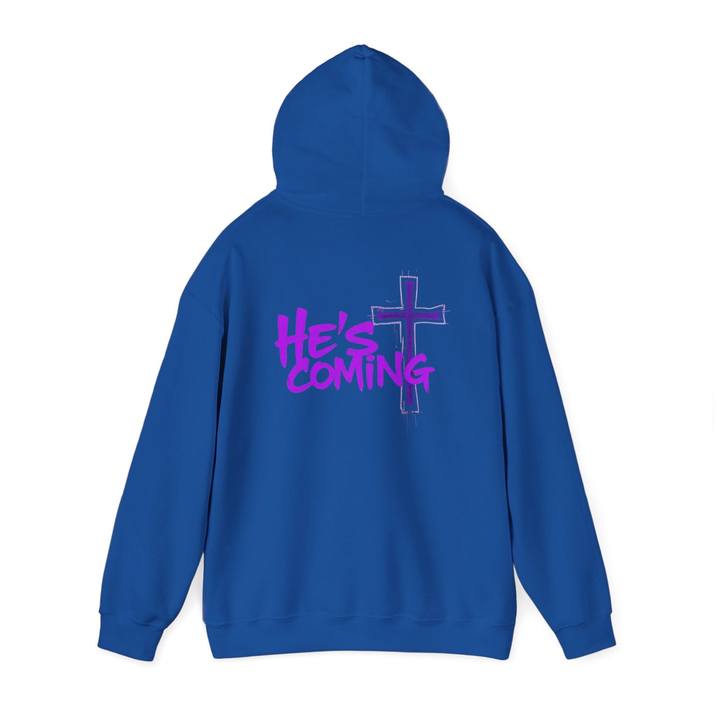 He’s Coming Men’s Christian Streetwear Hoodie