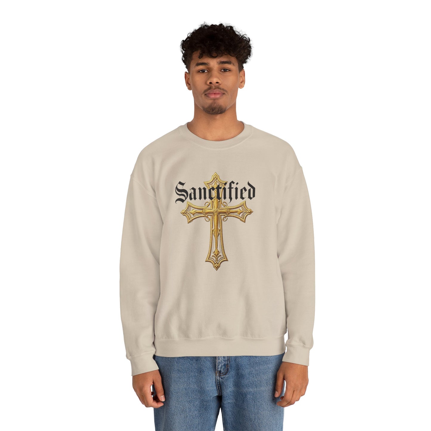 Sanctified Men's Christian Sweatshirt