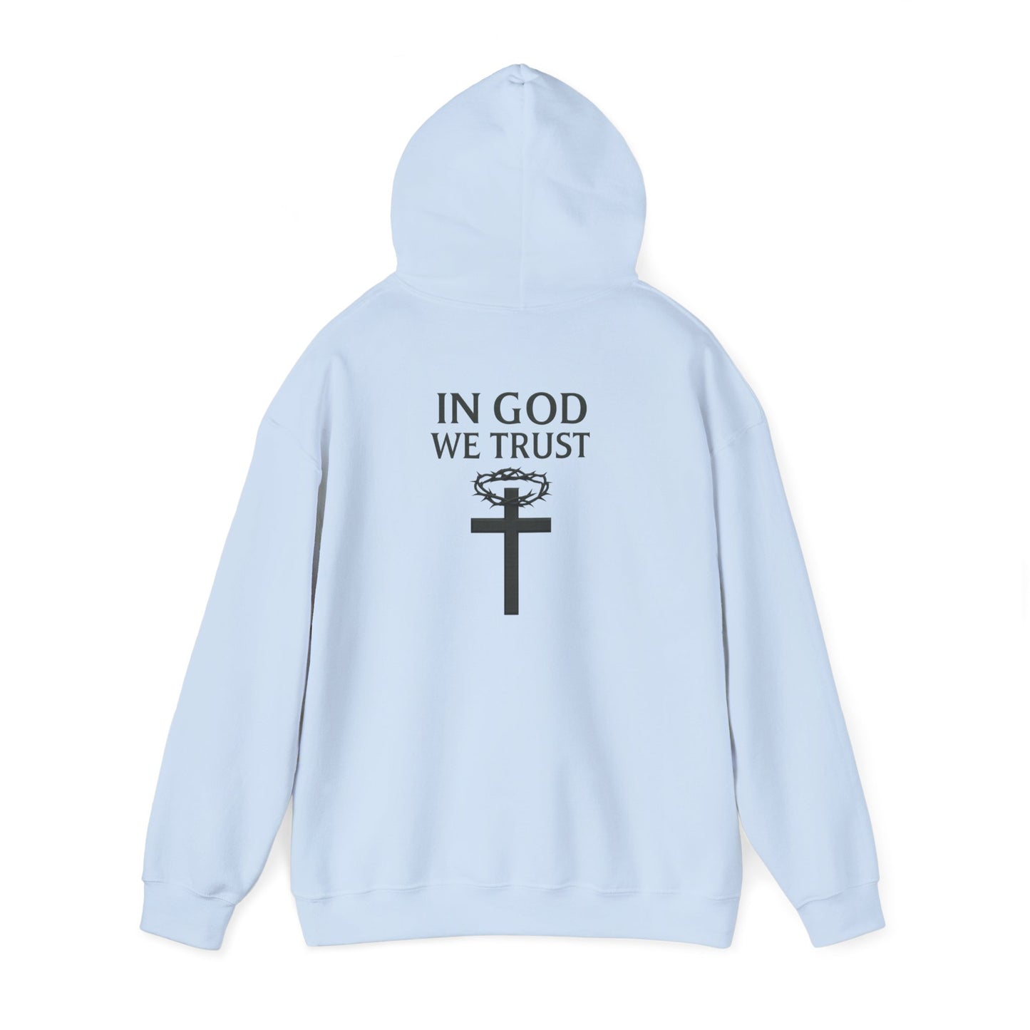 In God We Trust – Bold Men’s Christian Hoodie