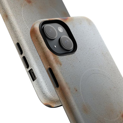 Enduring Faith – Old Metal Finish iPhone Magnetic Tough Case