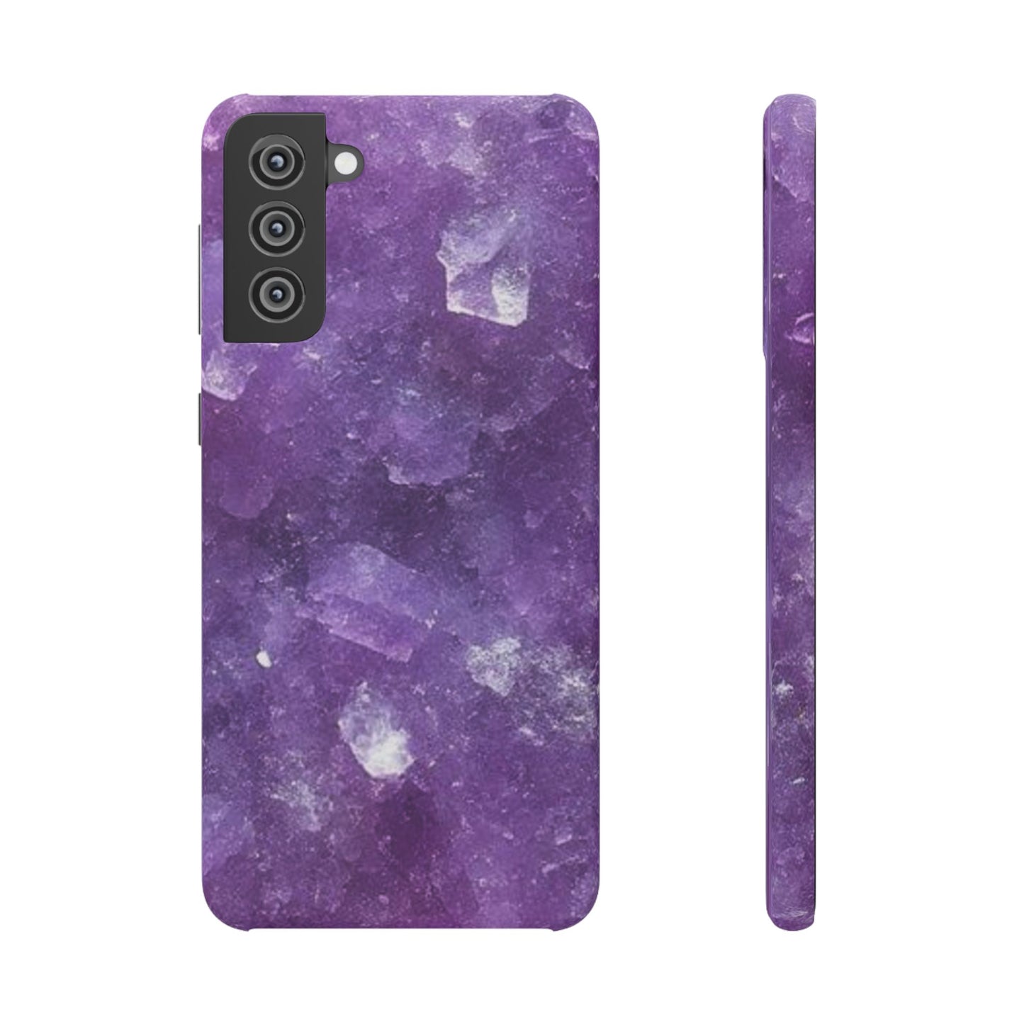 Amethyst Crystal Finish Samsung Snap Case
