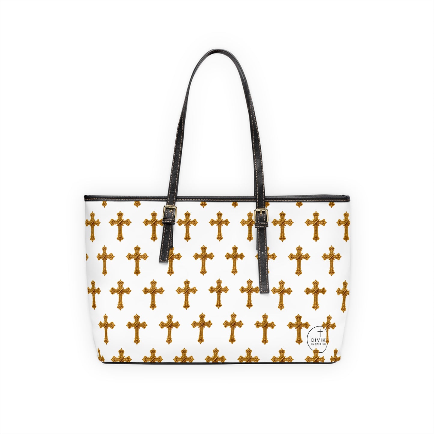 Ornate Cross Shoulder Bag – Elegant Spiritual Statement